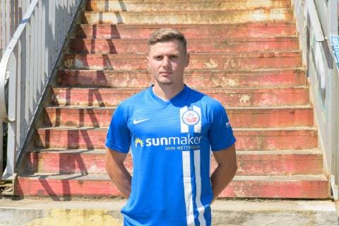 Erik Engelhardt FC Hansa Rostock 3 Bundesliga, Portrait Date 2019 2020, 11 07 2019 FC Hansa Rostock, 3 League, Portrait Date 2019 2020, 11 07 2019 Rostock Copyright: xEIBNERx EP_eer