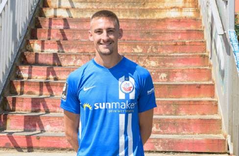 Frederik Lach FC Hansa Rostock 3 Bundesliga, Portrait date 2019 2020, 11 07 2019 FC Hansa Rostock, 3 Liga, Portrait date 2019 2020, 11 07 2019 Rostock Copyright: xEIBNERx EP_eer