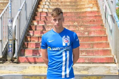 Paul Wiese FC Hansa Rostock 3 Bundesliga, Portrait date 2019 2020, 11 07 2019 FC Hansa Rostock, 3 League, Portrait date 2019 2020, 11 07 2019 Rostock Copyright: xEIBNERx EP_eer