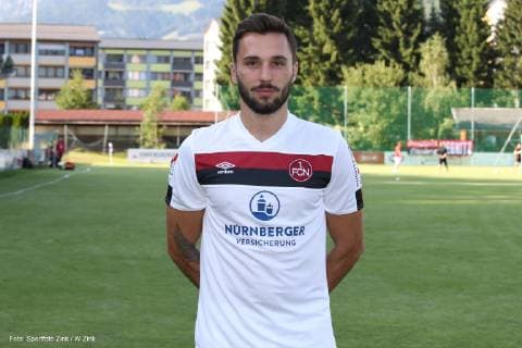 10 07 2019 1 FC Nuernberg FCN Club Season 2019 2012 Photo shoot Portrait DaMa Fabian Schleusener 23, 1 FC Nuremberg FCN