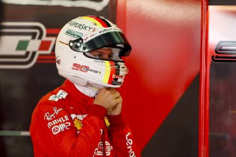 Motorsports: FIA Formula One World Championship, WM, Weltmeisterschaft 2019, Grand Prix of Great Britain, 5 Sebastian Vettel (GER, Scuderia Ferrari Mission Winnow), Silverstone Great Britain