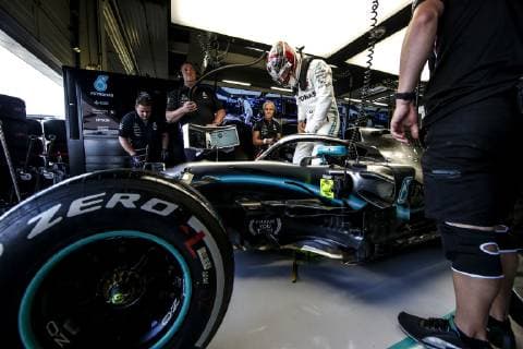Motorsports: FIA Formula One World Championship, WM, Weltmeisterschaft 2019, Grand Prix of Great Britain, 44 Lewis Hamilton (GBR, Mercedes AMG Petronas Motorsport), Silverstone Great Britain
