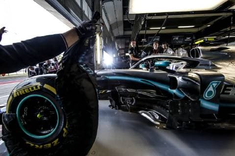 Motorsports: FIA Formula One World Championship, WM, Weltmeisterschaft 2019, Grand Prix of Great Britain, 77 Valtteri Bottas (FIN, Mercedes AMG Petronas Motorsport), Silverstone Great Britain