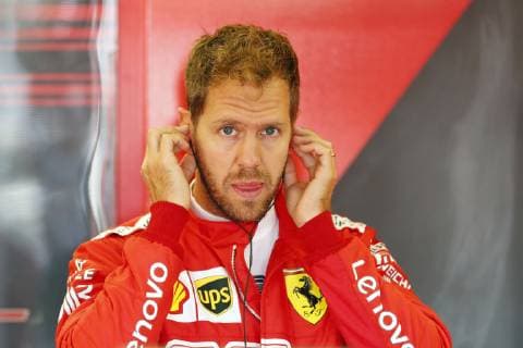 Motorsports: FIA Formula One World Championship, WM, Weltmeisterschaft 2019, Grand Prix of Great Britain, 5 Sebastian Vettel (GER, Scuderia Ferrari Mission Winnow), Silverstone Great Britain