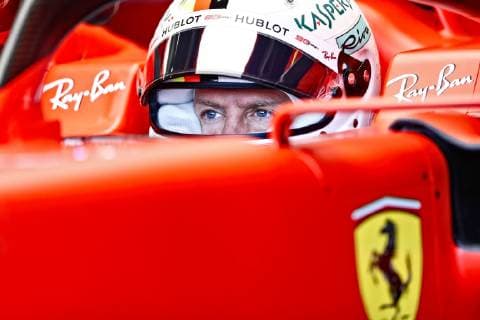 Motorsports: FIA Formula One World Championship, WM, Weltmeisterschaft 2019, Grand Prix of Great Britain, 5 Sebastian Vettel (GER, Scuderia Ferrari Mission Winnow), Silverstone Great Britain