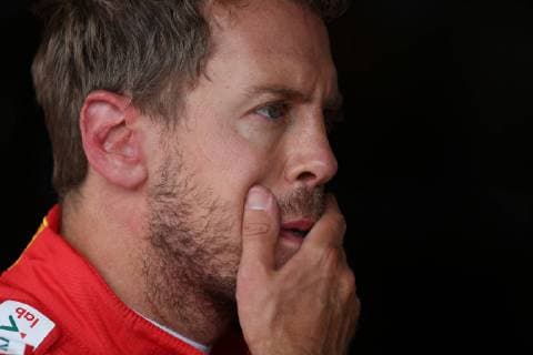 Sport Themen der Woche KW28 Sport Bilder des Tages Photo4 LaPresse 12 07 2019 Silverstone, England Grand Prix Formula One England 2019 In the pic: free practice 2, Sebastian Vettel (GER) Scuderia Ferrari SF90  Copyright: xPhoto4 LaPressex
