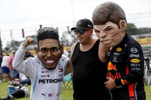 Motorsports: FIA Formula One World Championship, WM, Weltmeisterschaft 2019, Grand Prix of Great Britain, Fans Silverstone Great Britain