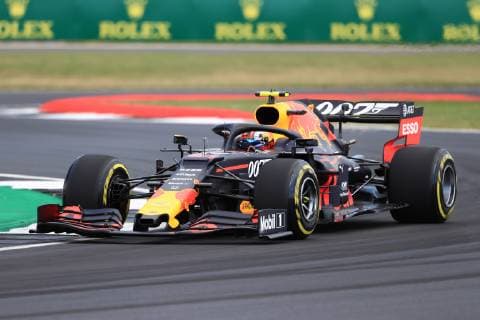 12th June 2019, Silverstone, Northampton, England; F1 Grand Prix of Great Britain, Practice sessions; Aston Martin Red Bull Racing, Pierre Gasly  ActionPlus12153136 Octane