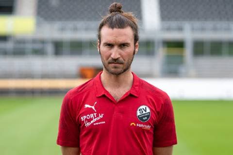 Dennis Jantos Teammanager SV Sandhausen 2 Bundesliga, portrait date 2019 2020 xozx