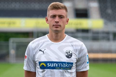 Aleksandr Zhirov SV Sandhausen 2 Bundesliga, portrait date 2019 2020 xozx