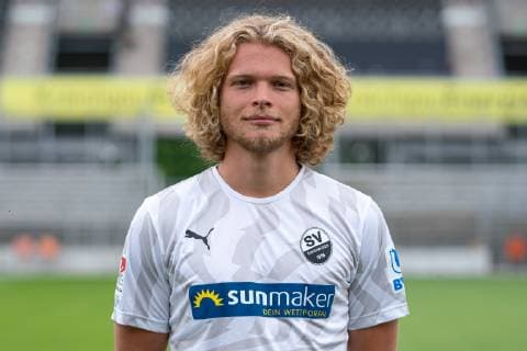 Jesper Verlaat SV Sandhausen 2 Bundesliga, portrait date 2019 2020 xozx