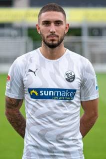 Marlon Frey SV Sandhausen 2 Bundesliga, portrait date 2019 2020 xozx