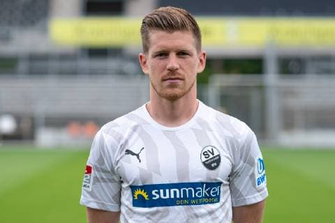 Denis Linsmayer SV Sandhausen 2 Bundesliga, portrait date 2019 2020 xozx