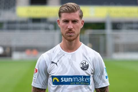 Philip Türpitz SV Sandhausen 2 Bundesliga, portrait date 2019 2020 xozx