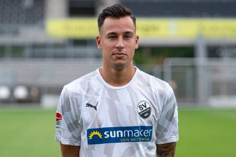 Mario Engels SV Sandhausen 2 Bundesliga, portrait date 2019 2020 xozx