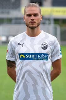 Rurik Gislason SV Sandhausen 2 Bundesliga, portrait date 2019 2020 xozx