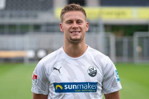 Julius Biada SV Sandhausen 2 Bundesliga, portrait date 2019 2020 xozx