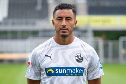 Aziz Bouhaddouz SV Sandhausen 2 Bundesliga, portrait date 2019 2020 xozx