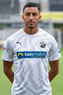 Aziz Bouhaddouz SV Sandhausen 2 Bundesliga, portrait date 2019 2020 xozx