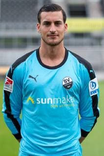 Rick Wulle Goalkeeper SV Sandhausen 2 Bundesliga, portrait date 2019 2020 xozx
