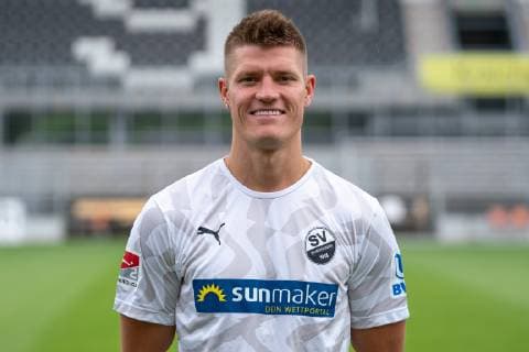 Kevin Behrens SV Sandhausen 2 Bundesliga, portrait date 2019 2020 xozx