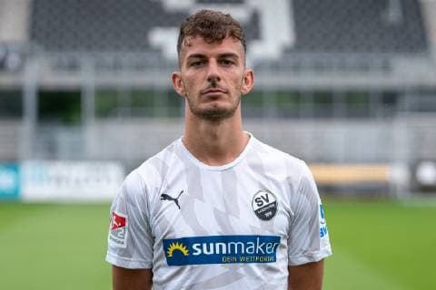 Leart Paqarada SV Sandhausen 2 Bundesliga, portrait date 2019 2020 xozx