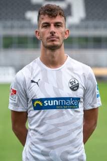 Leart Paqarada SV Sandhausen 2 Bundesliga, portrait date 2019 2020 xozx
