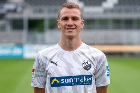 Emanuel Taffertshofer SV Sandhausen 2 Bundesliga, portrait date 2019 2020 xozx