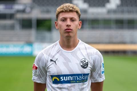 Enrique Manuel Pena Zauner SV Sandhausen 2 Bundesliga, portrait date 2019 2020 xozx