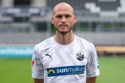 Gerrit Nauber SV Sandhausen 2 Bundesliga, portrait date 2019 2020 xozx