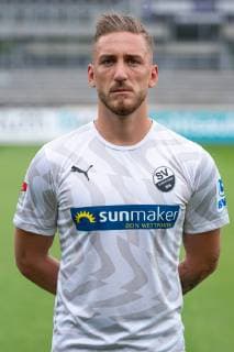 Robin Scheu SV Sandhausen 2 Bundesliga, portrait date 2019 2020 xozx