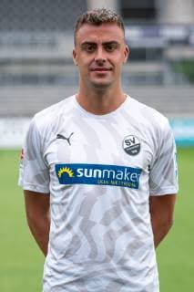 Philipp Förster SV Sandhausen 2 Bundesliga, portrait date 2019 2020 xozx