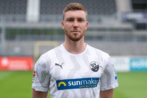 Sören Dieckmann SV Sandhausen 2 Bundesliga, portrait date 2019 2020 xozx