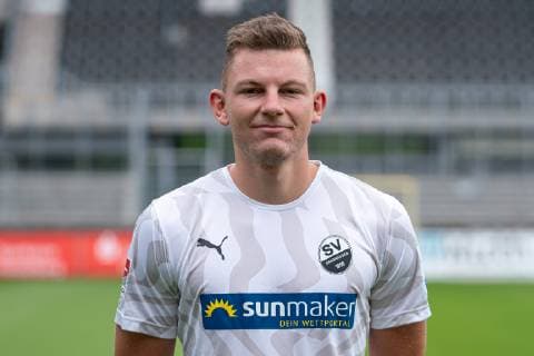 Roman Hauk SV Sandhausen 2 Bundesliga, portrait date 2019 2020 xozx