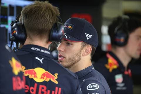 Photo4 LaPresse 12 07 2019 Silverstone, England Grand Prix Formula One England 2019 In the pic: free practice 2, Pierre Gasly (FRA) Redbull Racing RB15  Copyright: xPhoto4 LaPressex