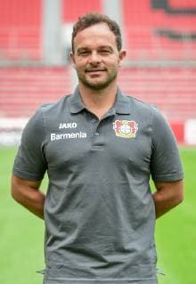 Athletics coach Daniel Jouvin Bayer 04 Leverkusen 1 BL, portrait date 2019 2020