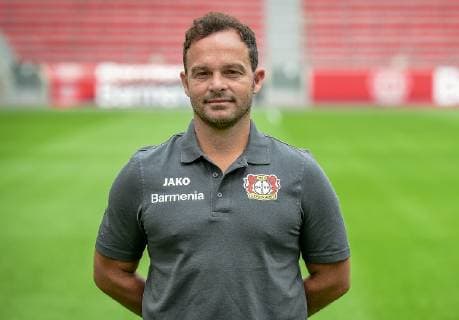 Athletics coach Daniel Jouvin Bayer 04 Leverkusen 1 BL, portrait date 2019 2020