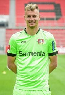 Lukas Hradecky Bayer 04 Leverkusen 1 BL, portrait date 2019 2020