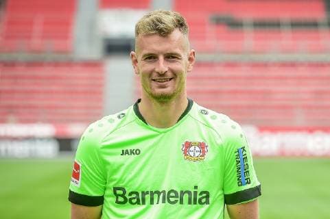 Lukas Hradecky Bayer 04 Leverkusen 1 BL, portrait date 2019 2020