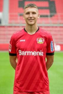 Panagiotis Retsos Bayer 04 Leverkusen 1 BL, portrait date 2019 2020
