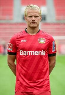 Joel Pohjanpalo Bayer 04 Leverkusen 1 BL, portrait date 2019 2020