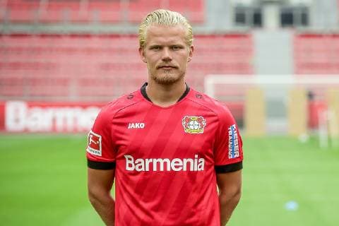 Joel Pohjanpalo Bayer 04 Leverkusen 1 BL, portrait date 2019 2020