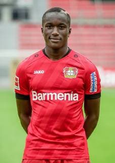 Moussa Diaby Bayer 04 Leverkusen 1 BL, portrait date 2019 2020