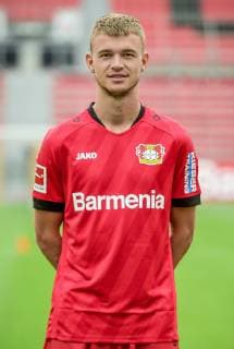 Daley Sinkgraven Bayer 04 Leverkusen 1 BL, portrait date 2019 2020