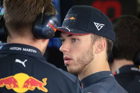 Photo4 LaPresse 12 07 2019 Silverstone, England Grand Prix Formula One England 2019 In the pic: free practice 2, Pierre Gasly (FRA) Redbull Racing RB15  Copyright: xPhoto4 LaPressex