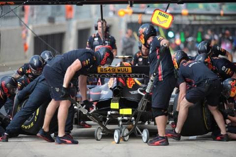 Photo4 LaPresse 12 07 2019 Silverstone, England Grand Prix Formula One England 2019 In the pic: free practice 2, Pierre Gasly (FRA) Redbull Racing RB15  Copyright: xPhoto4 LaPressex