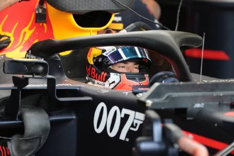 Photo4 LaPresse 12 07 2019 Silverstone, England Grand Prix Formula One England 2019 In the pic: free practice 2, Pierre Gasly (FRA) Redbull Racing RB15  Copyright: xPhoto4 LaPressex
