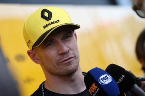 Photo4 LaPresse 12 07 2019 Silverstone, England Grand Prix Formula One England 2019 In the pic: free practice 2, Nico Hulkenberg (GER) Renault Sport F1 Team RS19  Copyright: xPhoto4 LaPressex