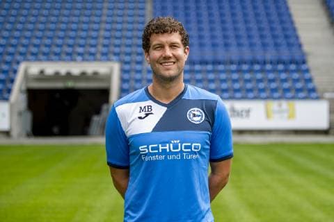 Mario Bertling DSC Arminia Bielefeld 2 BL, portrait date 2019 2020 Copyright: xDavidxInderliedx