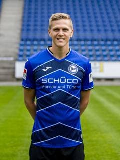 Joakim Nilsson DSC Arminia Bielefeld 2 BL, portrait date 2019 2020 Copyright: xDavidxInderliedx